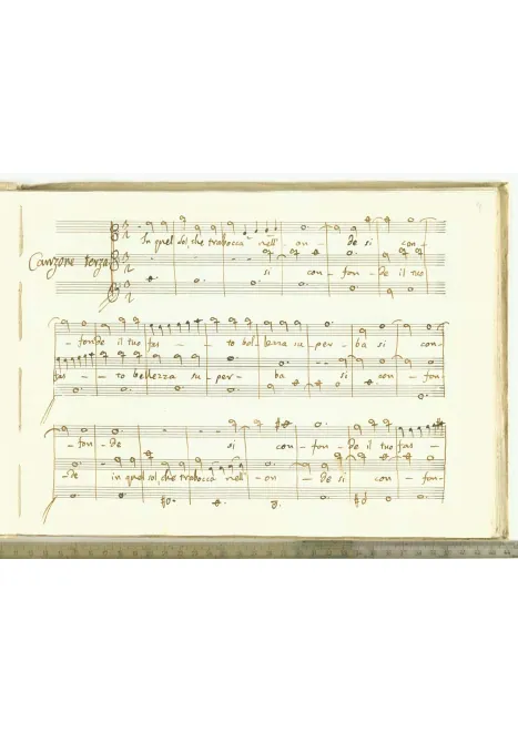 First page of In quel sol che trabocca nell'onde, SF 429