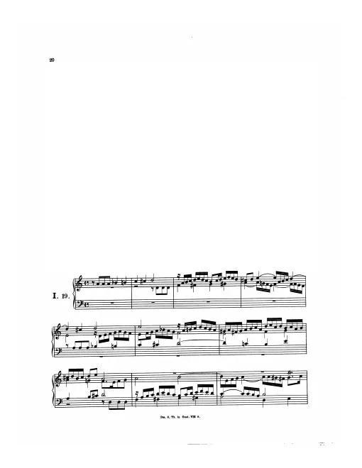 First page of Magnificat Fugue