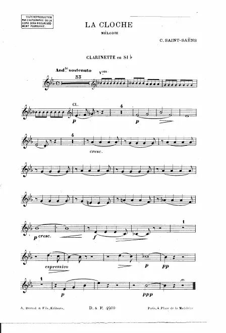 Clarinet (B♭)