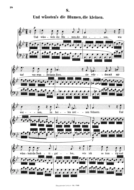 First page of Dichterliebe