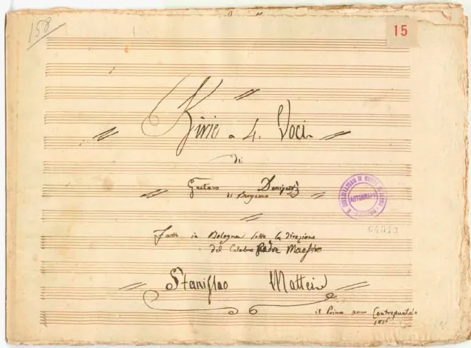 First page of Kyrie