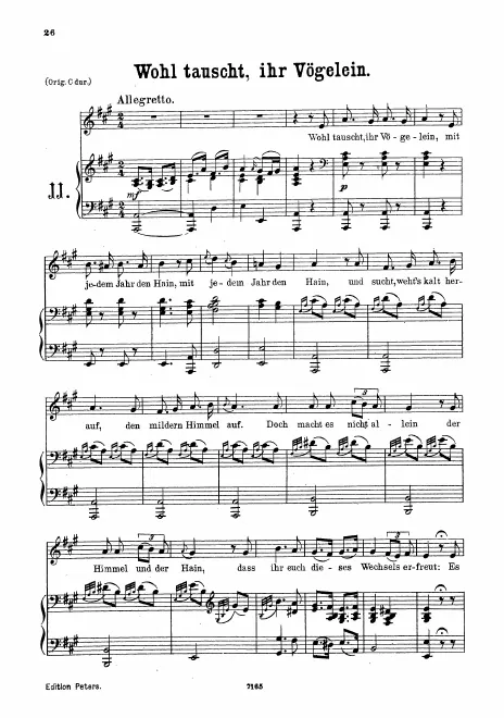 First page of Oiseaux, si tous les ans
