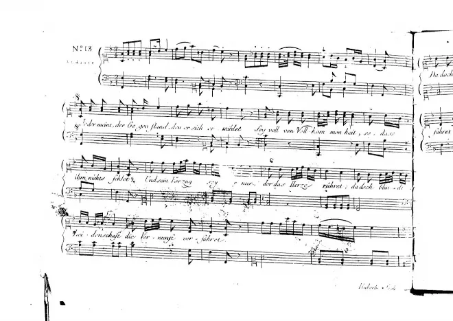 First page of Jeder meint, der Gegenstand