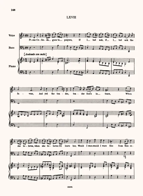 First page of Pious Celinda Goes to Prayers