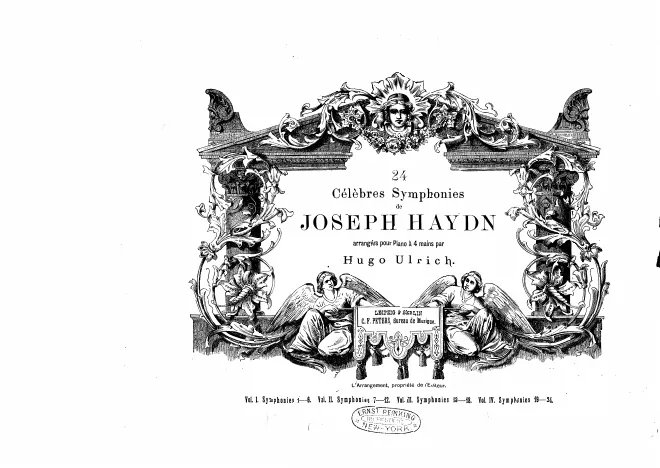 First page of Symphony No.101 in D major
