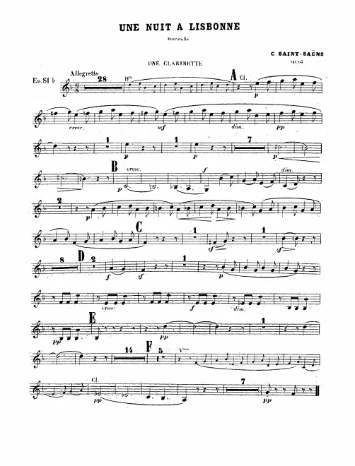 Clarinet (B♭)