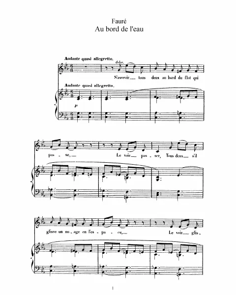 First page of 3 Songs