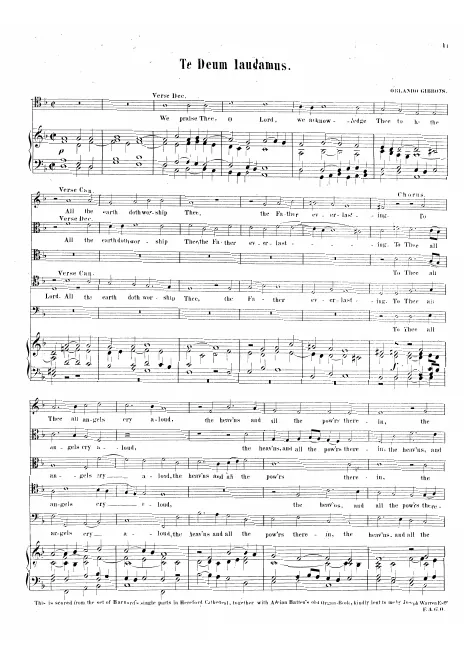 First page of Second Service