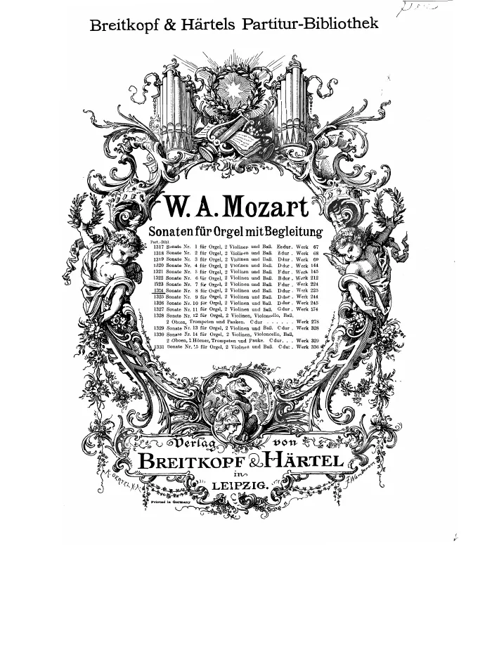 First page of Church Sonata