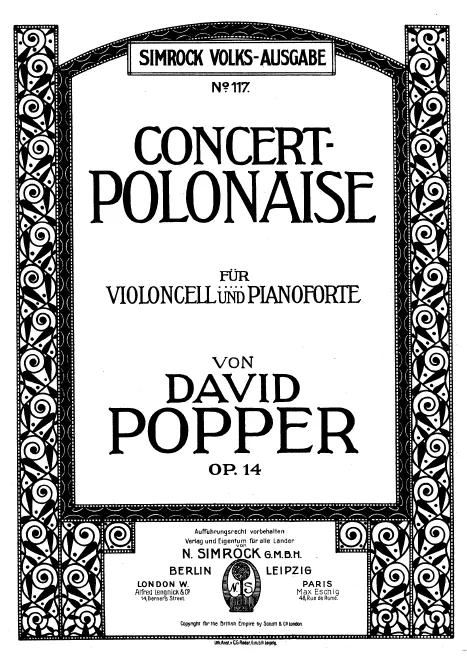 First page of Concert Polonaise