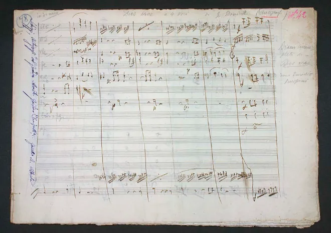 First page of Dies irae