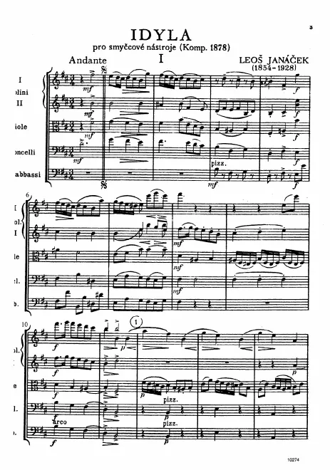 First page of Idyla