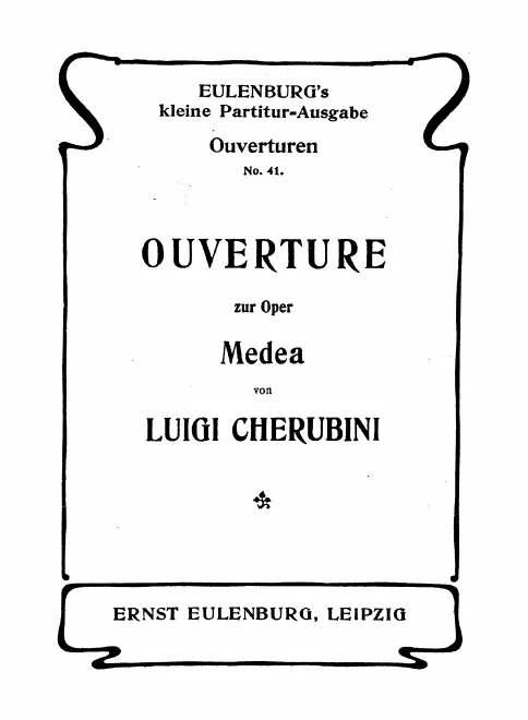 First page of Médée