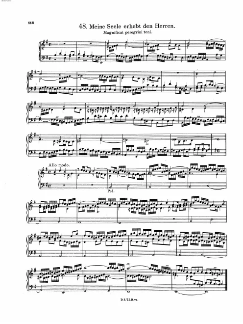 First page of Meine Seele erhebt den Herren