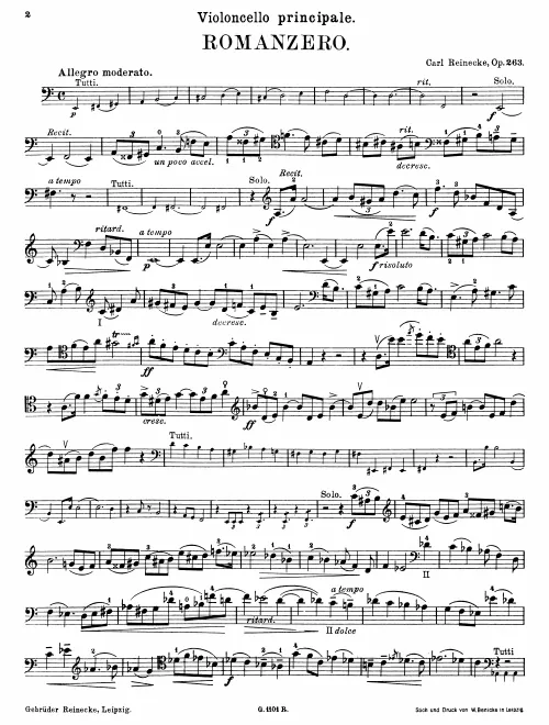 First page of Romanzero