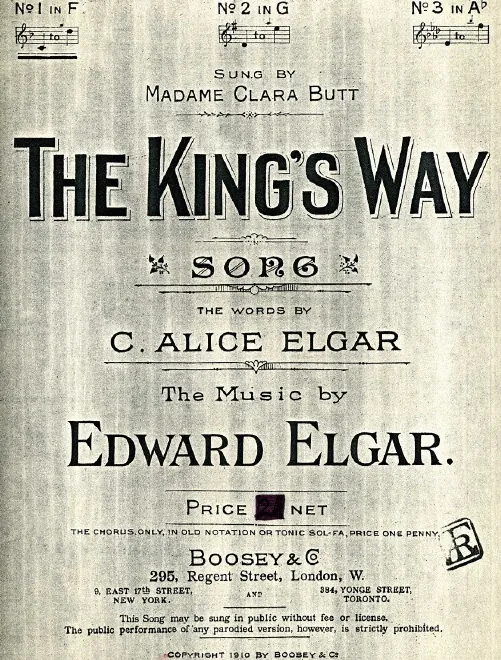 First page of The King's Way