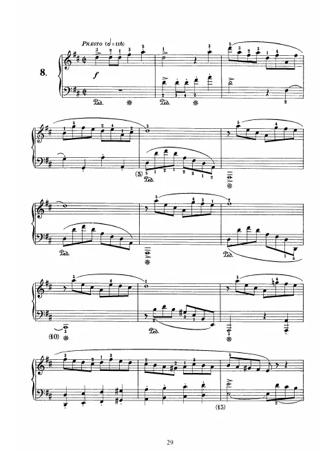 First page of Keyboard Sonata in D major