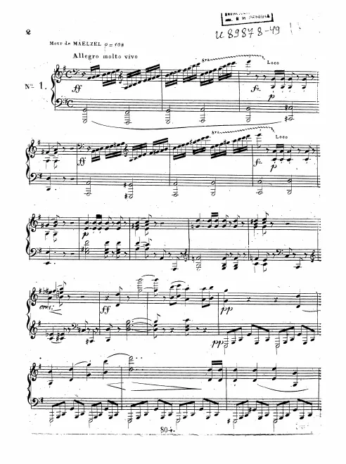 First page of 3 Grands allegros