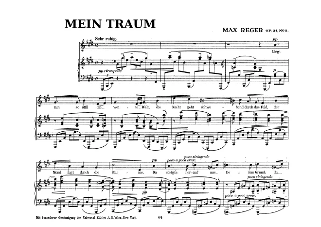 First page of 6 Gedichte von Anna Ritter