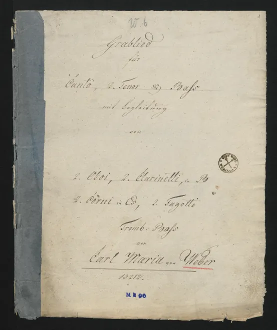 First page of Grablied