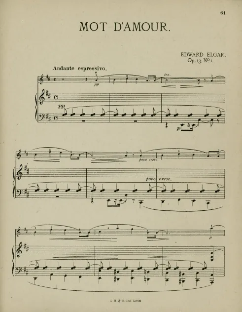 First page of 2 Pieces for Violin & Piano