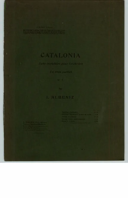 First page of Catalonia