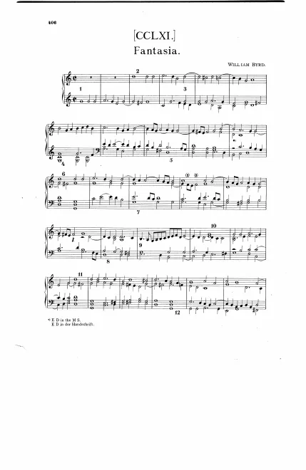 First page of Fantasia