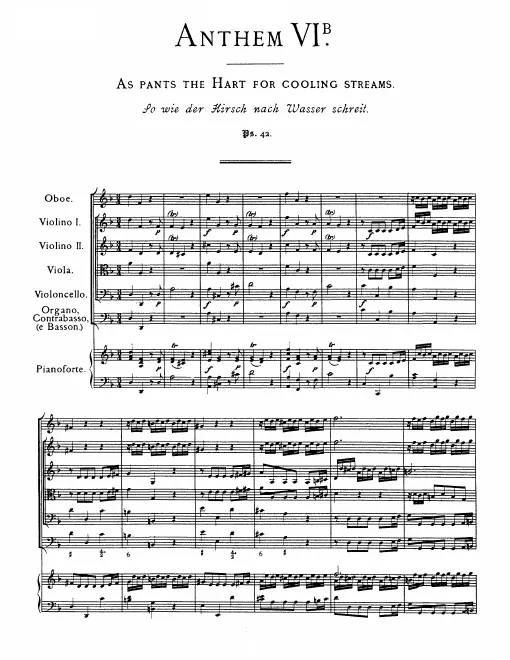 First page of As Parts the Hart