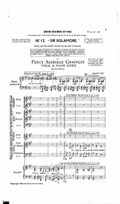 First page of Sir Eglamore