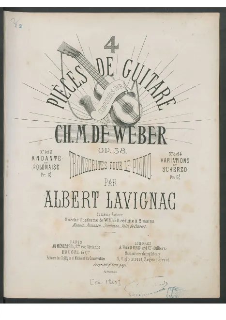 First page of Divertimento
