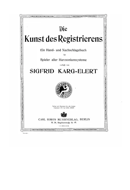 First page of 20 Prae- und Postludien für Orgel