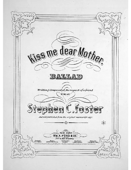 First page of Kiss Me Dear Mother Ere I Die