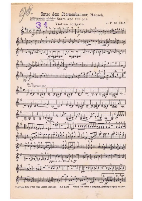 Violin obbligato