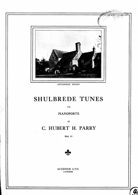 First page of Shulbrede Tunes
