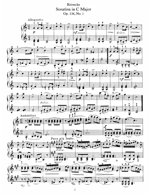 First page of 6 Sonatinas