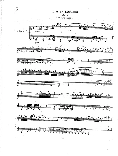 First page of Duo merveille