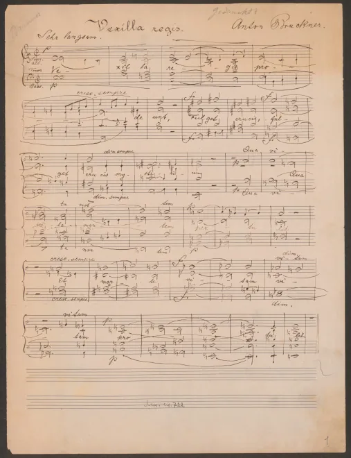First page of Vexilla regis