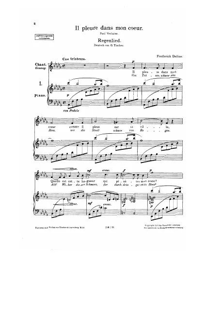 First page of 2 Songs