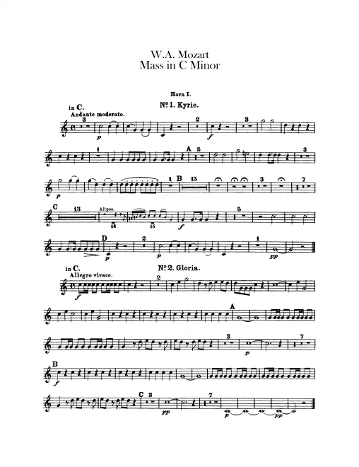 First page of Mass