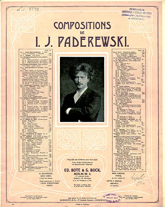 First page of 4 Mélodies