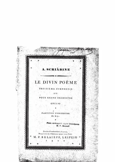 First page of Symphony No.3