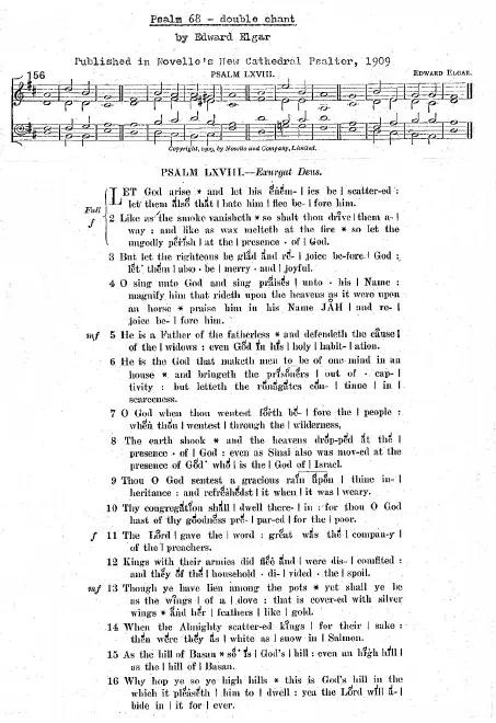 First page of Psalm 68