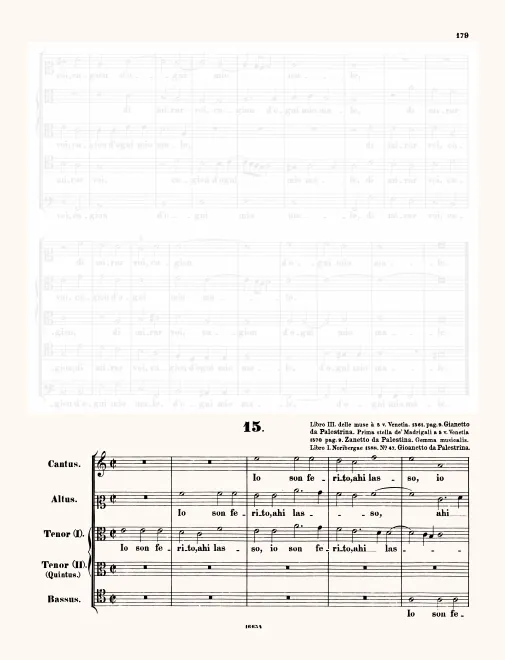 First page of Io son ferito