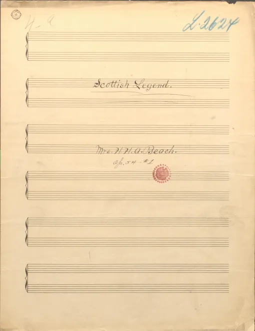 First page of 2 Piano Pieces
