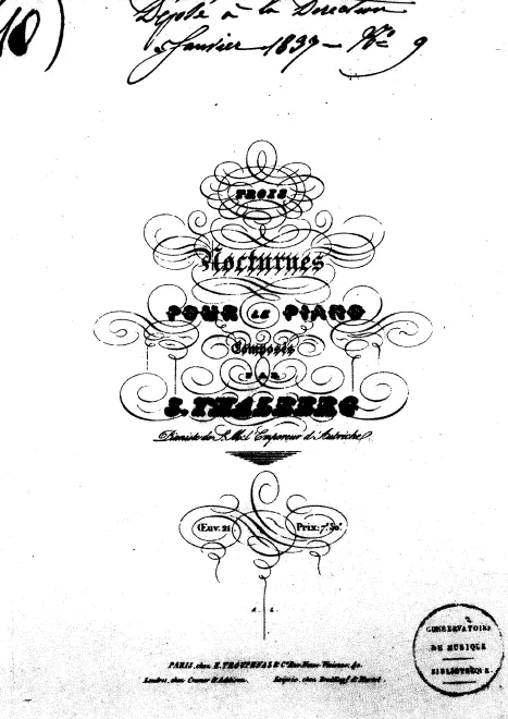 First page of 3 Nocturnes, Op.21