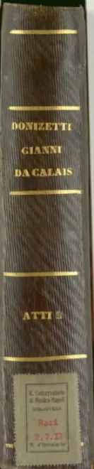 First page of Gianni di Calais