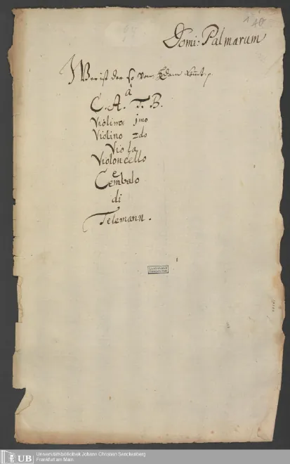 First page of Wer ist der, so von Edom kommt