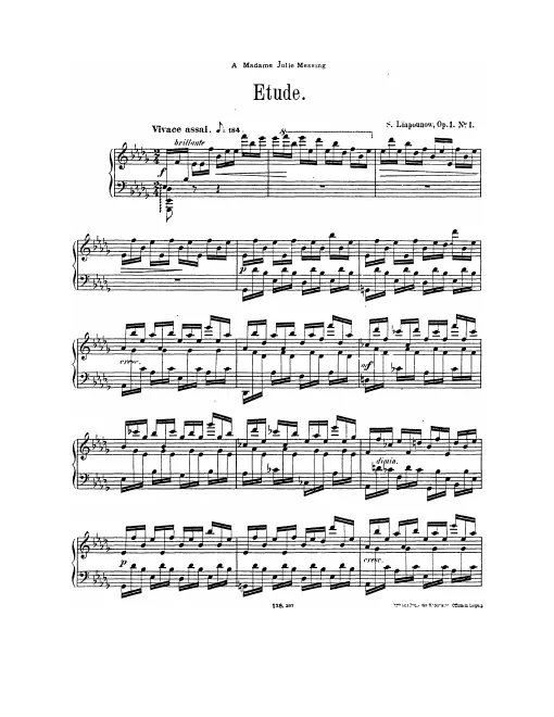 First page of 3 Pieces for Piano