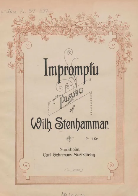 First page of Impromptu