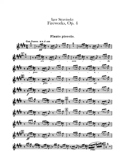 First page of Fireworks